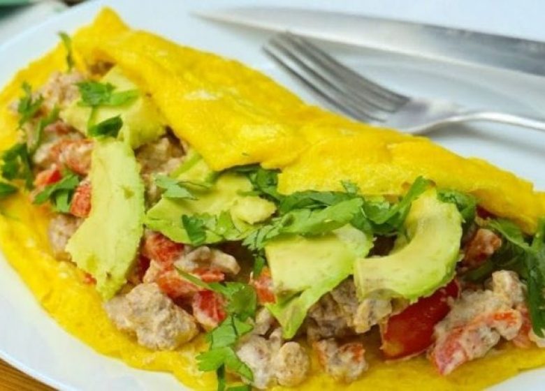 Omelette lowcarb
