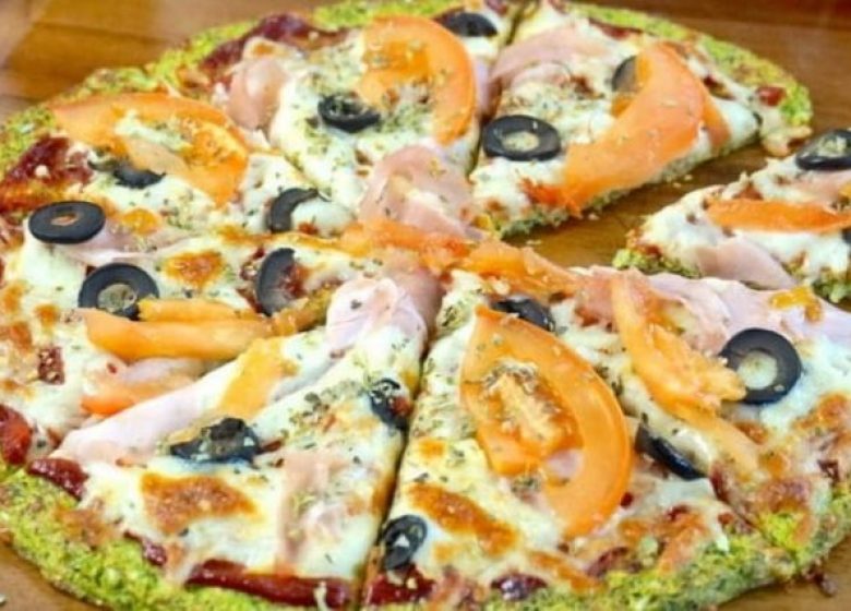 Pizza de brócoli