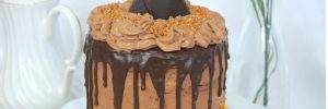 Tarta de chocolate drip cake